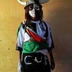 art foot installation vidéo supportrice
